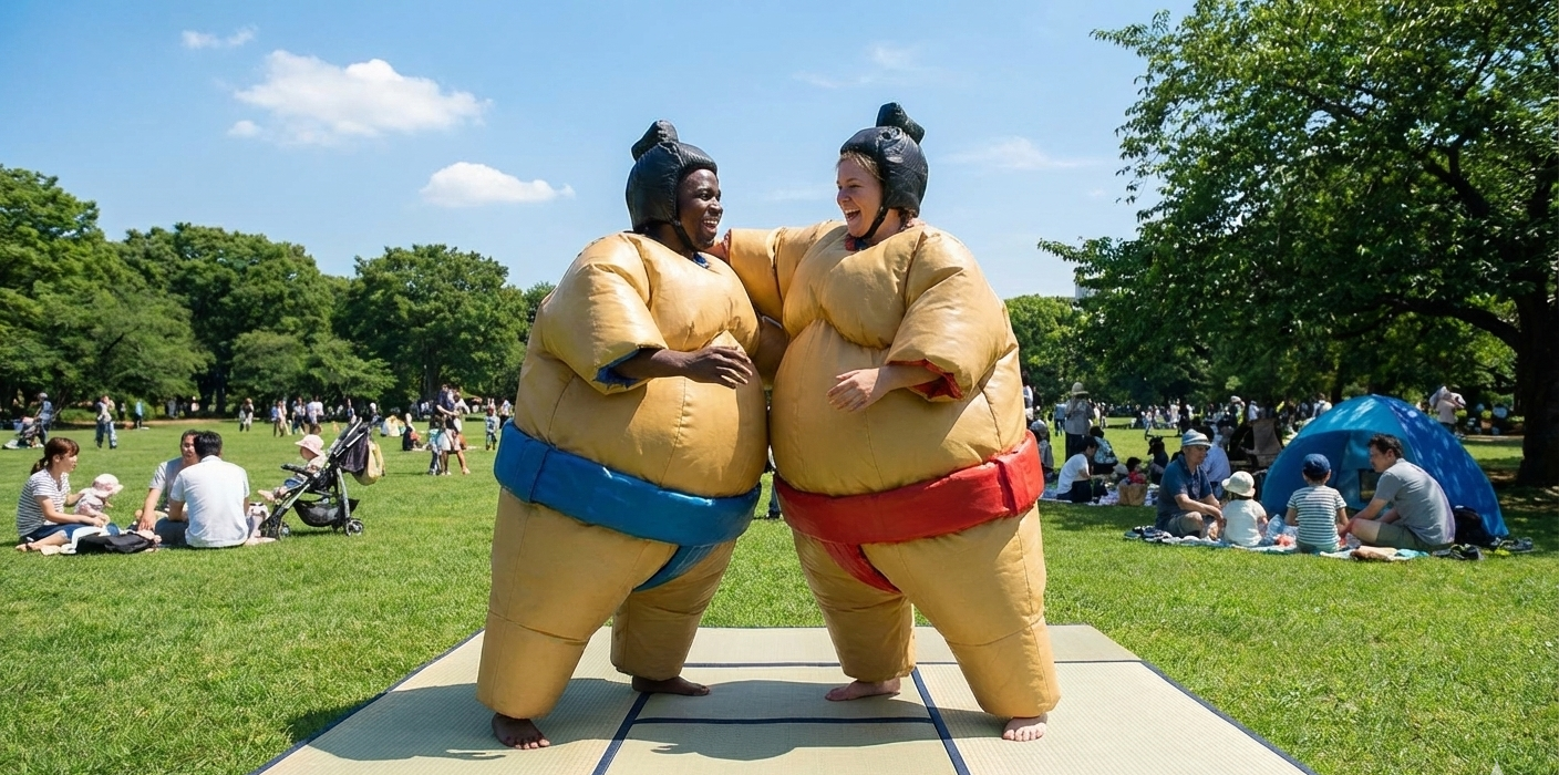 You are currently viewing Le combat de Sumos, fous rires garantis